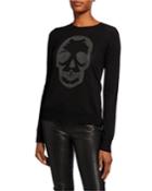 Miss Skull Studded Wool