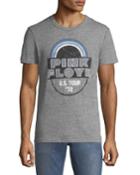 Men's Pink Floyed U.s. Tour 1972 Crewneck Short-sleeve Tee