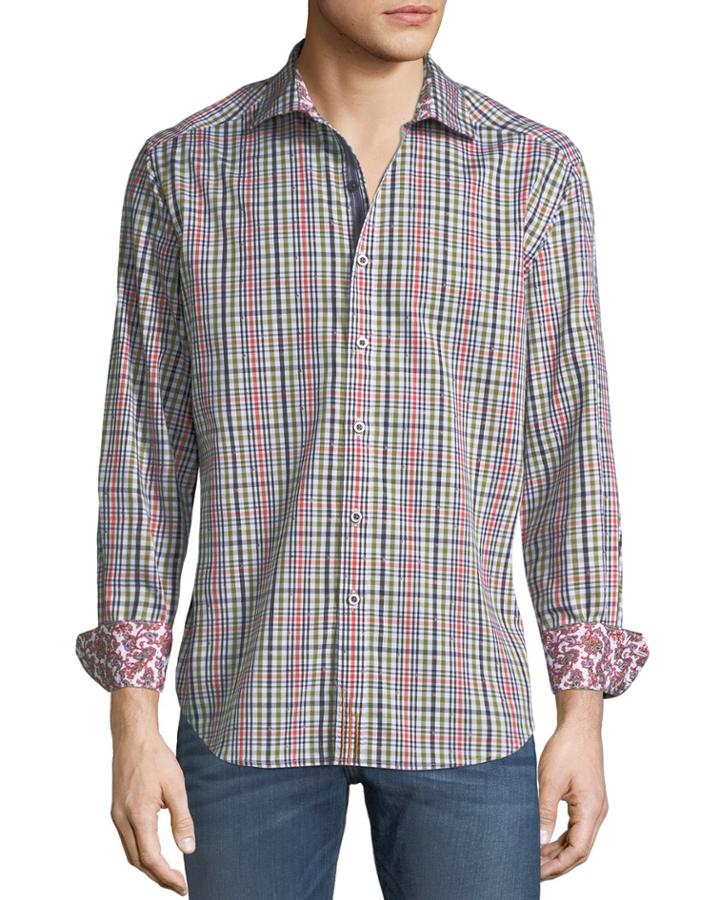 Men's Cape Vincent Plaid Woven