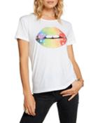 Rainbow Star Lips Graphic T-shirt