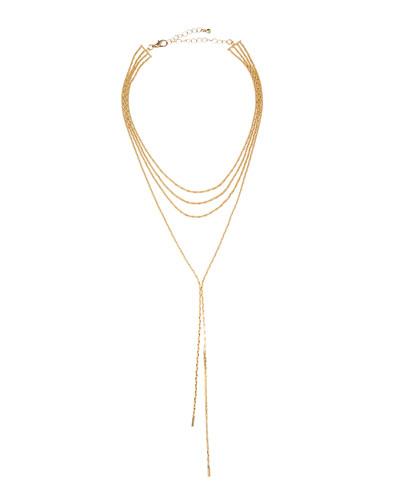 Layered Lariat Necklace
