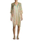 Madagascar Coverup Tunic Dress,