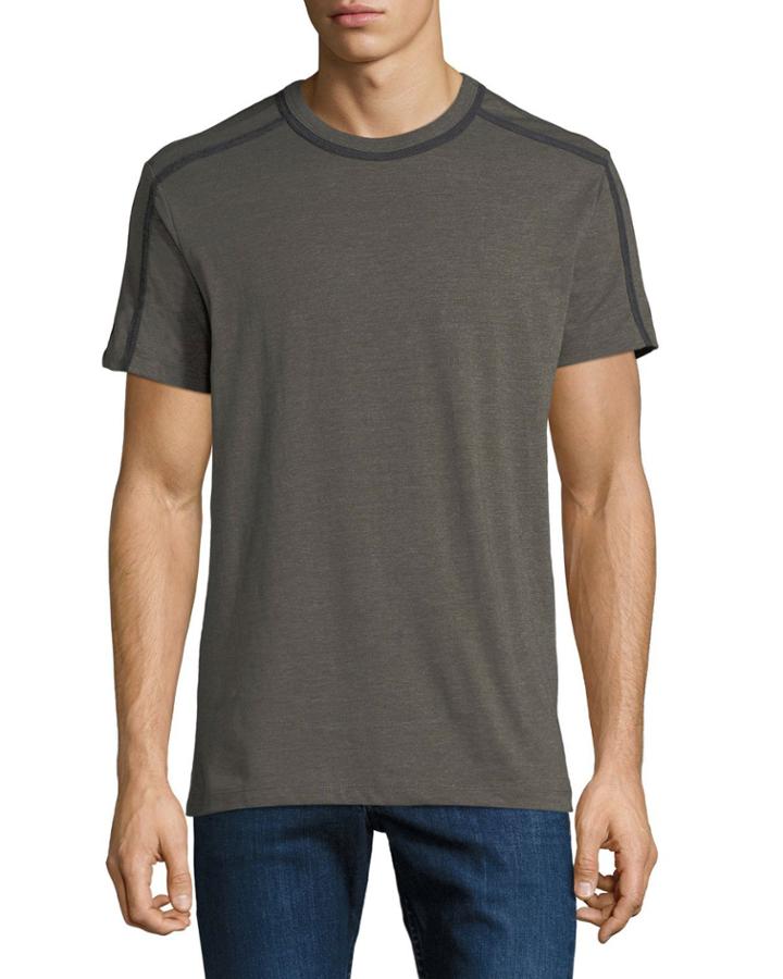 Men's Short-sleeve Crewneck Jersey Tee