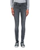 Carmen High-rise Ankle Fray Jeans With