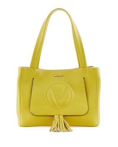 Estelle Sauvage Leather Tote Bag,