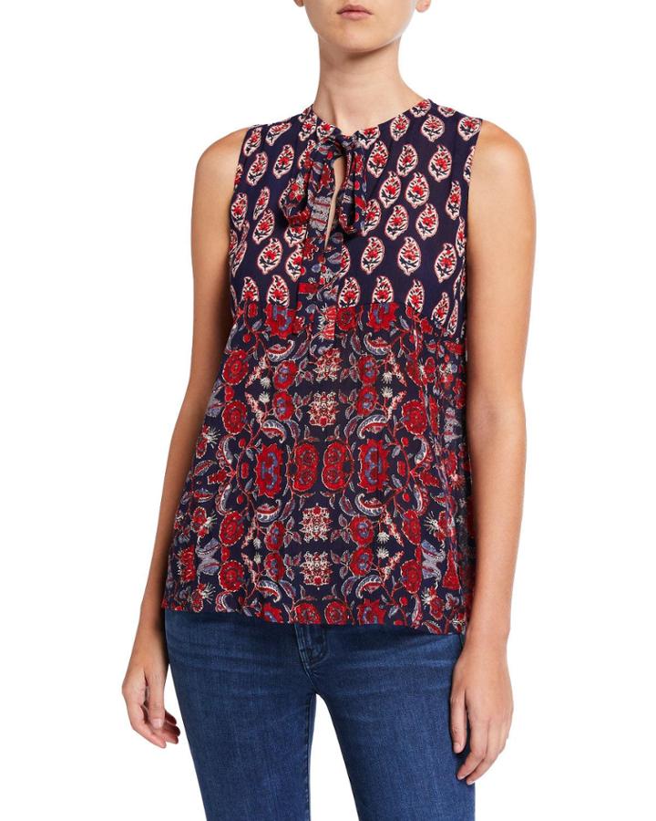 Infinite Nights Paisley Print Tunic Tank