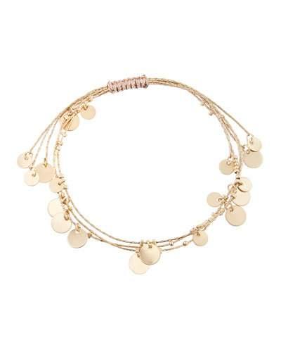 Chain-disc Adjustable Bracelet