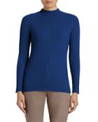 Wool Ribbed Turtleneck