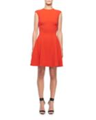 Sleeveless Fit & Flare Dress