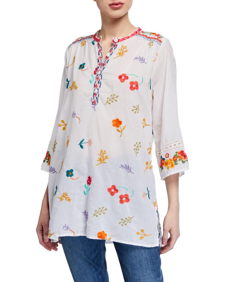 Tazanna Tunic Cotton Voile