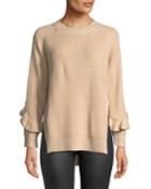 Cool Girl Ruffle-sleeve Knit