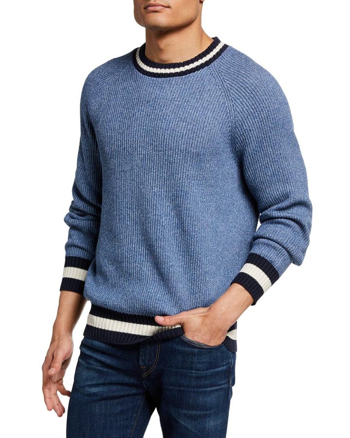 Men's Tricolor English Rib