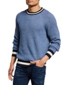 Men's Tricolor English Rib