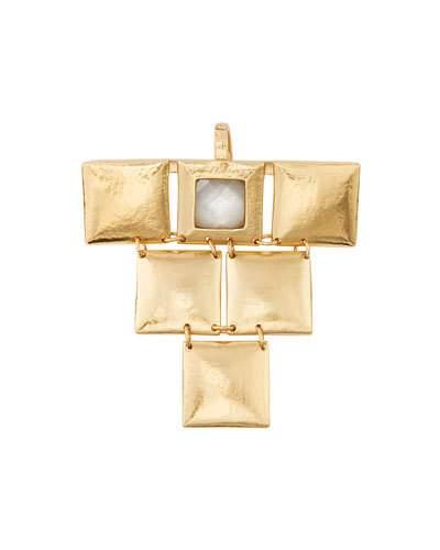 Mother Of Pearl Mini Flapper Pendant