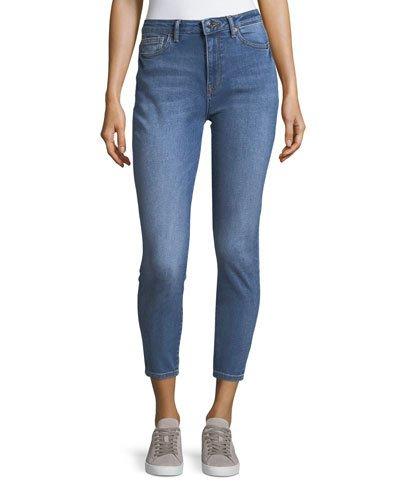 Chrissy Trimtone High-rise Slim Jeans In Overboard