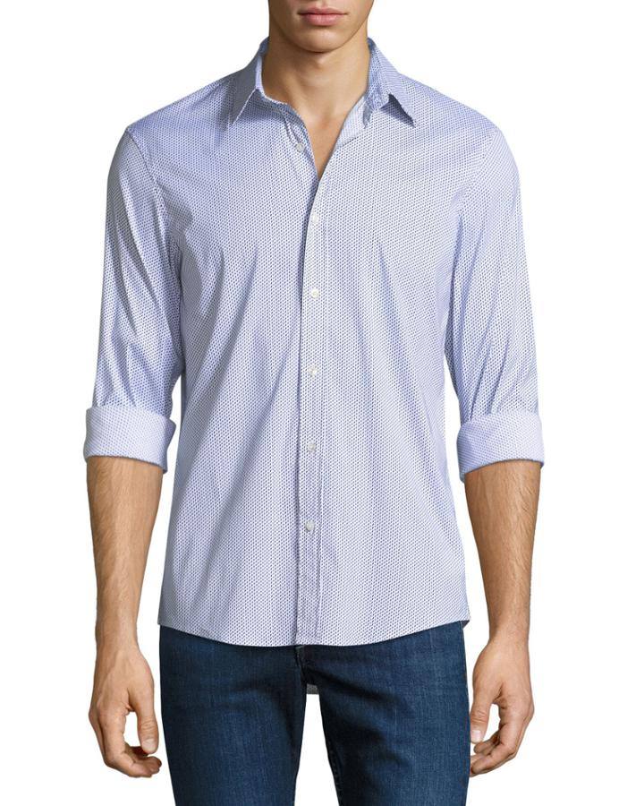 Slim-fit Printed