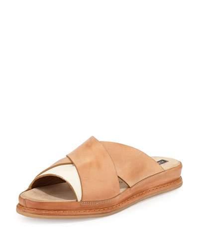 Noli Leather Crisscross