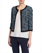 Martinique Tweed Knit Wool-blend Jacket