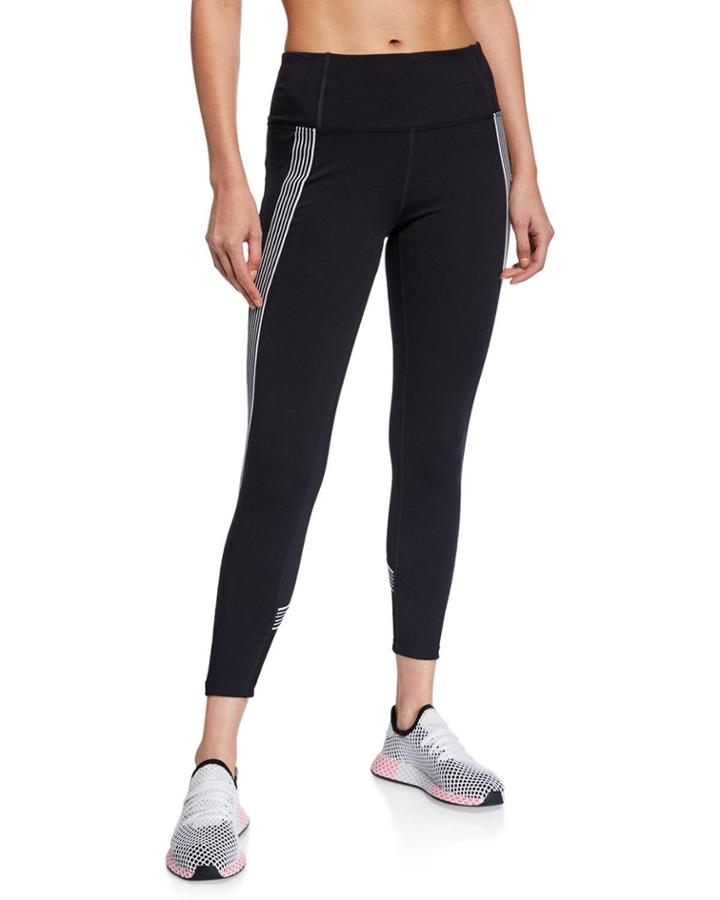 Track Stripe Mesh Ankle