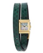 G-frame Square Double-wrap Watch W/