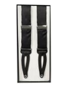Men's Vail Silk Basketweave Suspenders With Braided Ends