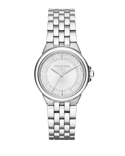 34mm Camille Round Stainless Steel Bracelet Watch