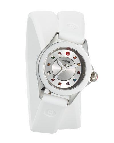 27mm Cape Mini Topaz Watch W/ Double-wrap Silicone