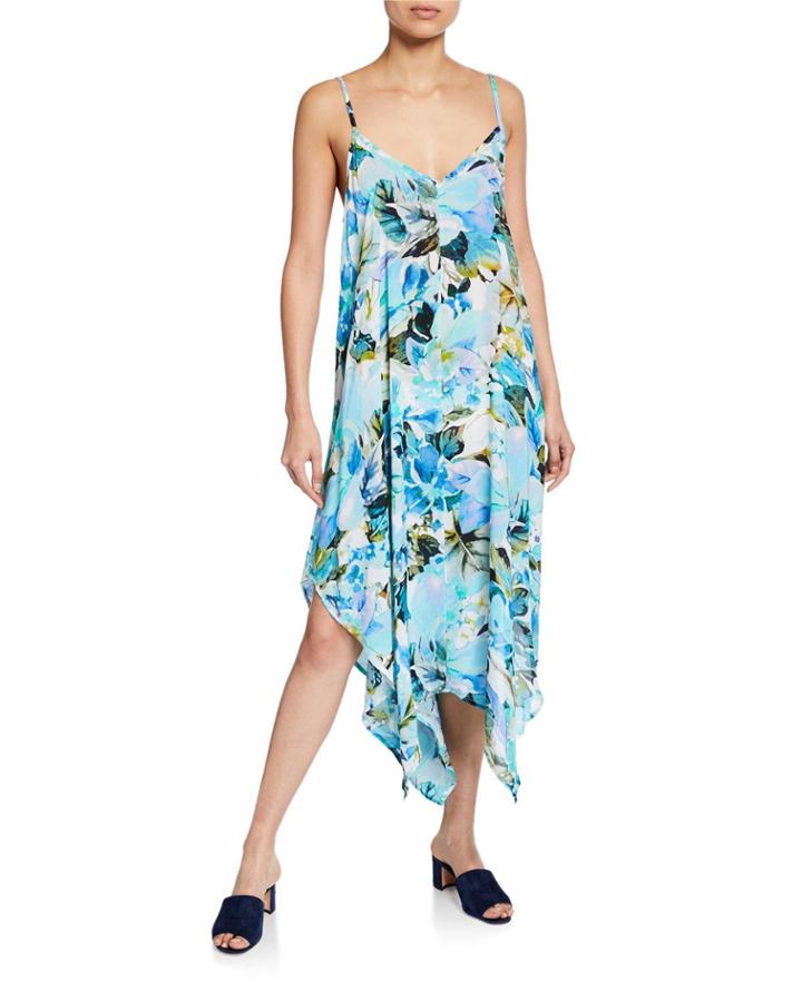 Painted Love Floral Coverup