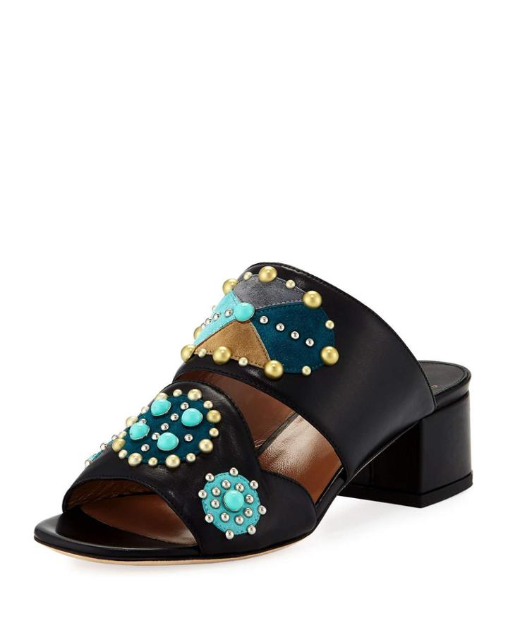 Relena Studded Leather