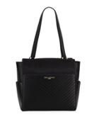 Charlotte Quilted Leather Tote Bag
