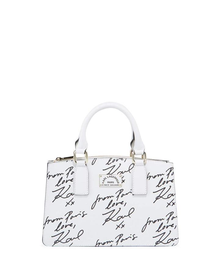 Dianne Logo-print Leather