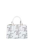 Dianne Logo-print Leather