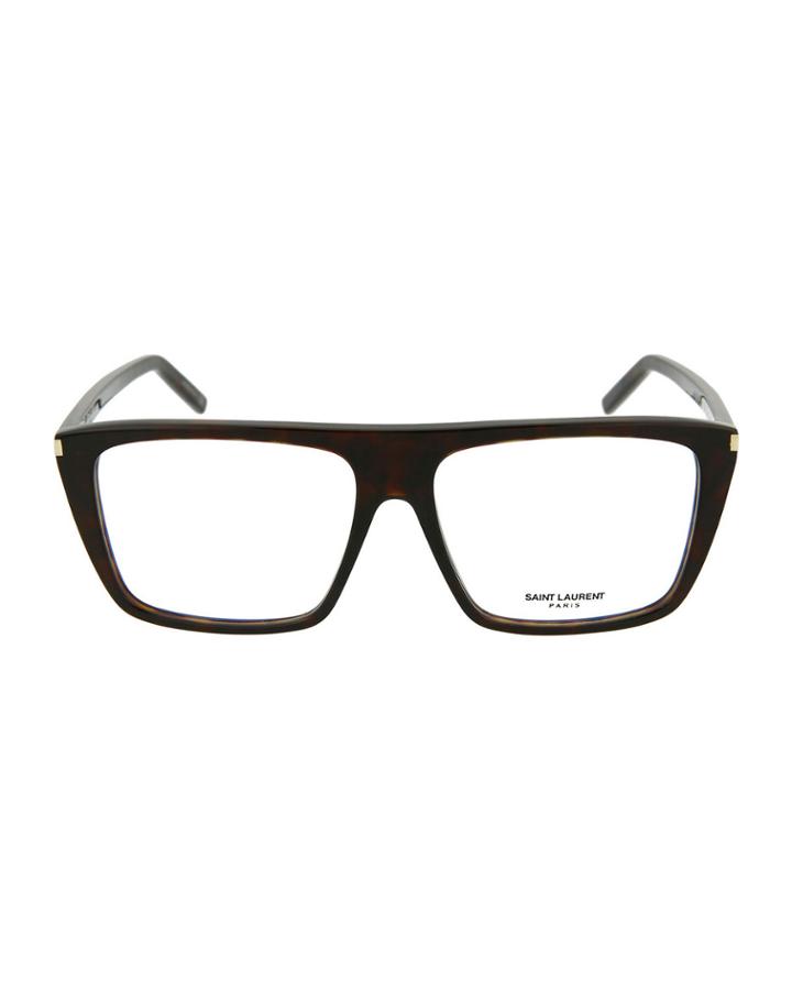 Men's Flat-top Acetate Optical Glasses
