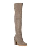 Ella Suede Knee Boots