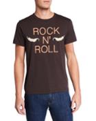Men's Rock N' Roll Cotton Crewneck T-shirt