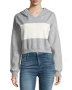 Kyle Double Knit Cropped Hoodie