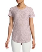 Sheer Lace Short-sleeve Tee