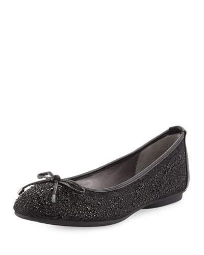 Cathi Embellished Ballet Flat, Black
