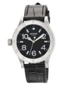 38mm 38-20 Leather Watch, Black Gator