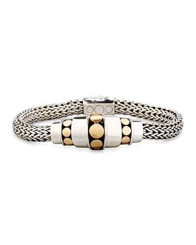 Dot Deco Gold & Silver Bracelet