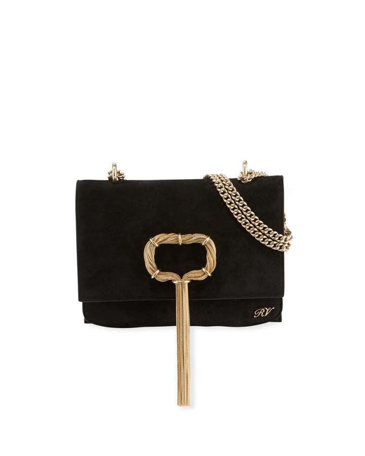 Chain Buckle Evening Crossbody Bag