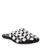 Amelia Studded Caged Suede