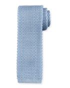 Textured Silk Knit Tie,