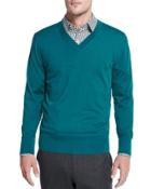 Lightweight Cashmere V-neck