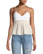 Ryline Fit-&-flare Striped Camisole