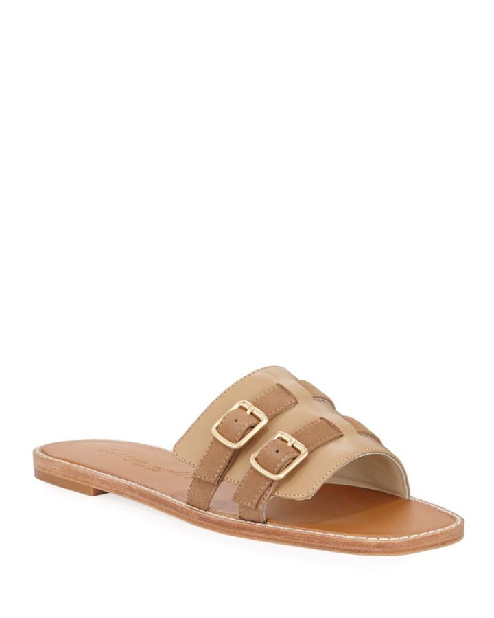 Karson Flat Leather Buckle