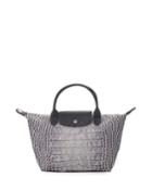 Le Pliage Small Croco Handbag With