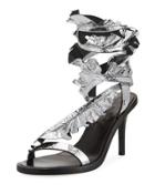 Ansel Ruffled Ankle-wrap