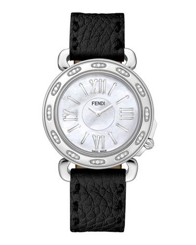 37mm Selleria Diamond Bezel Watch