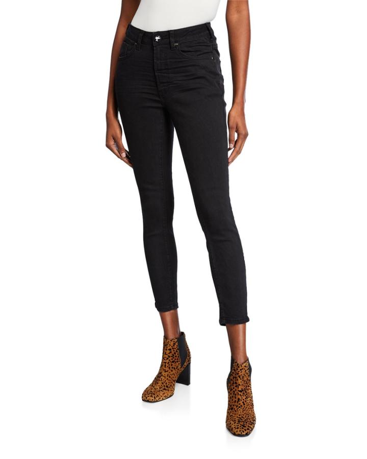 Freebirds Ii High-waist Skinny Ankle Jeans